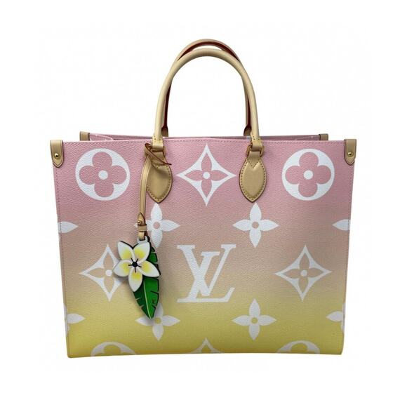 Louis Vuitton OnTheGo Tote By The Pool Monogram Giant GM Pink - Picture 1 of 12